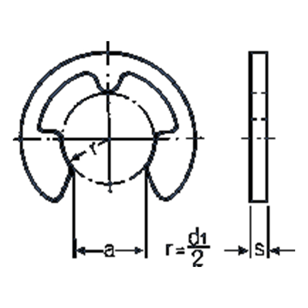 E – Type Circlips